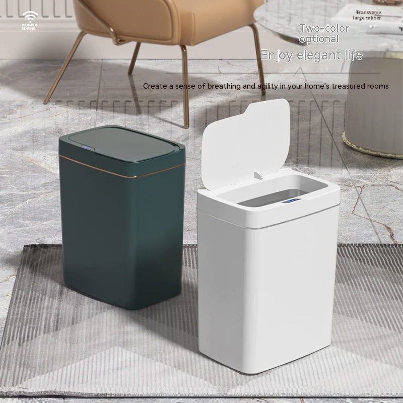 Smart Motion Sensor Trash Bin